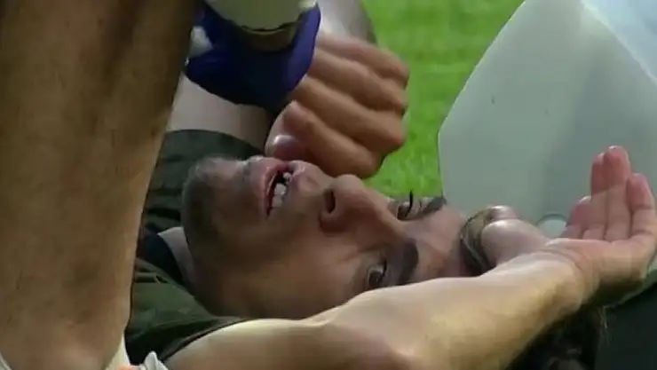 Paulista'nın dişleri döküldü kameralara yansıdı