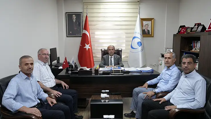 Rektör Keleş İlim Yayma Cemiyeti heyetini ağırladı