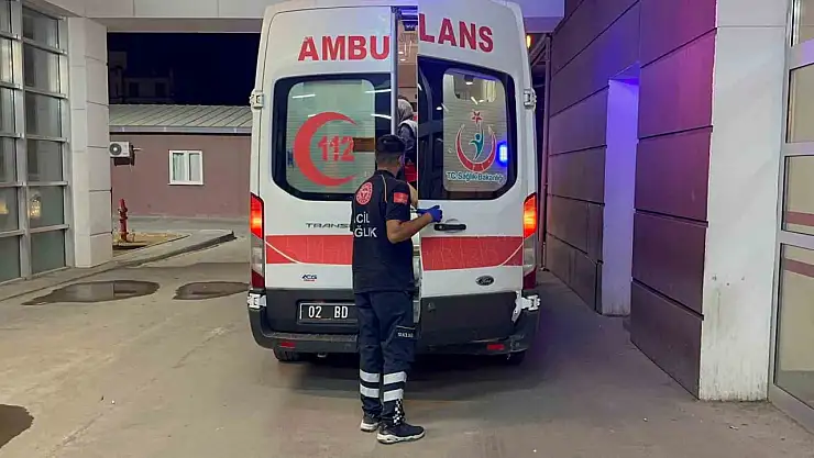 Rögar çukuruna düşen motosikletin sürücüsü ağır yaralandı