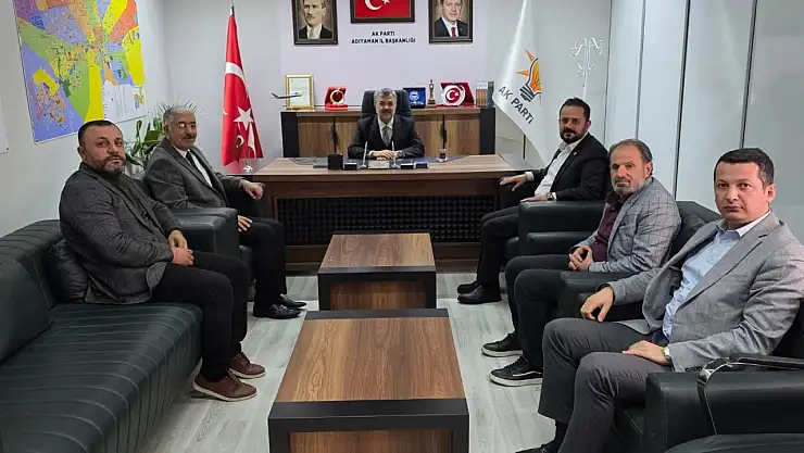 Sağlık-Sen heyetinden başkan Çadır'a ziyaret