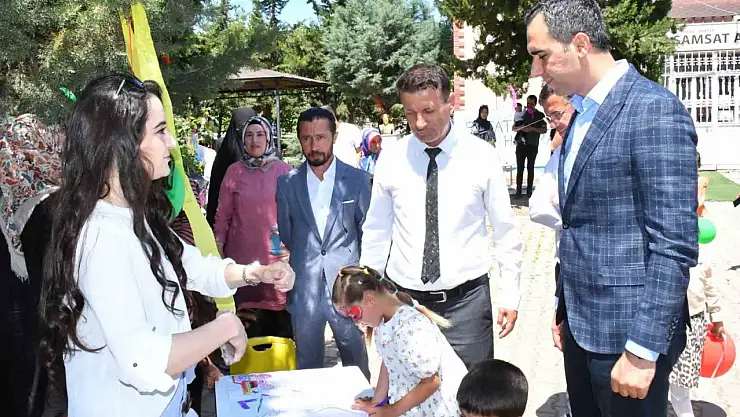 Samsat çocuk şenliği coşkuyla gerçekleştirildi
