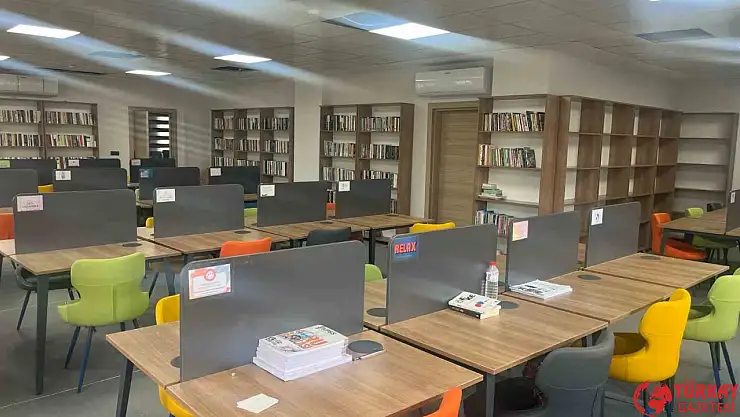 Samsat'ta kütüphane açıldı