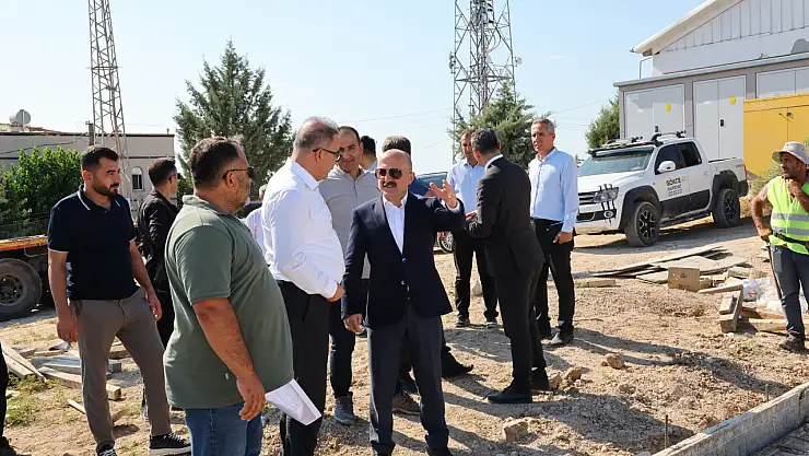 Samsat'ta soğuk hava deposunun elektriği GES'ten karşılanacak