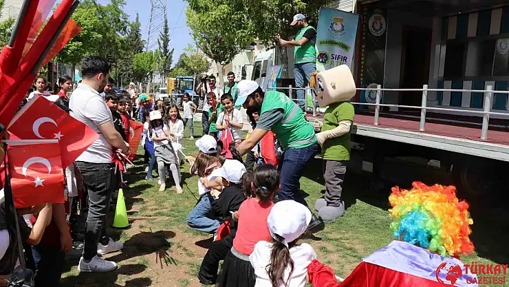 Şanlıurfa'da 23 Nisan Ulusal Egemenlik ve Çocuk Bayramı etkinliği