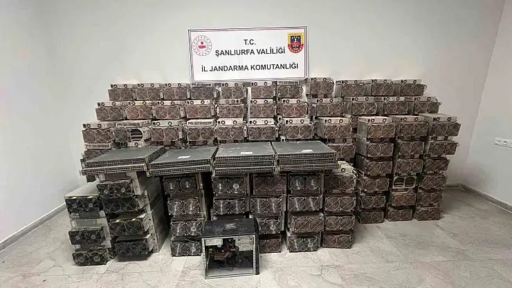 Şanlıurfa'da kripto para madenciliği operasyonu: 2 gözaltı