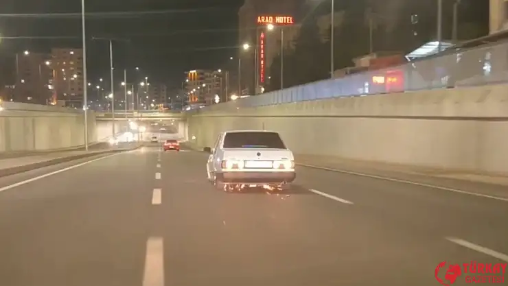 Şanlıurfa'da makas atan sürücüye 10 bin lira ceza