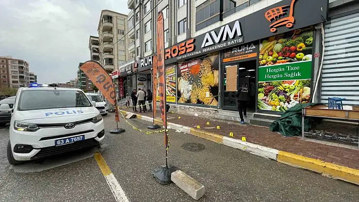 Şanlıurfa'da markete silahlı saldırı: 1 yaralı