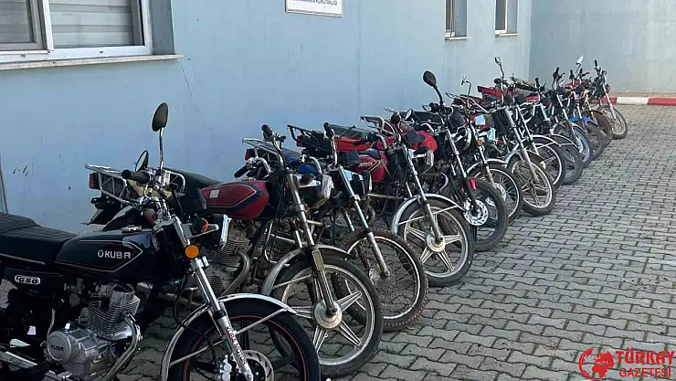 Şanlıurfa'da motosiklet hırsızlarına operasyon: 14 gözaltı
