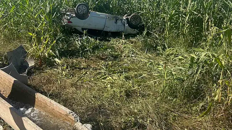 Şanlıurfa'da otomobil devrildi: 1 ölü, 1 yaralı