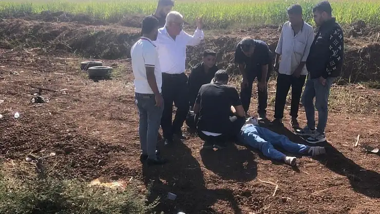 Şanlıurfa'da otomobil devrildi: 2 yaralı