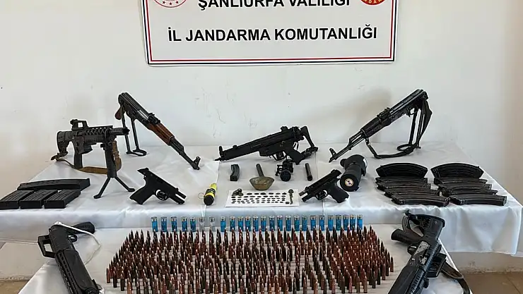 Şanlıurfa'da silah kaçakçılığı operasyonu: 3 şahıs gözaltına alındı