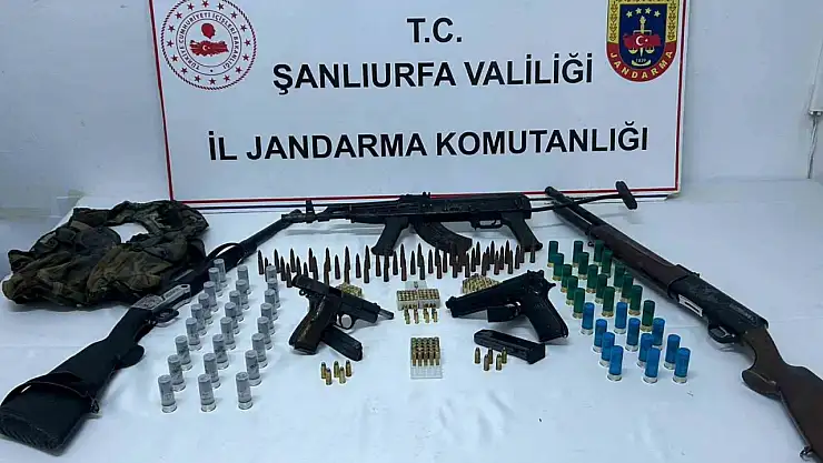 Şanlıurfa'da silah kaçakçılığı operasyonu: 7 gözaltı