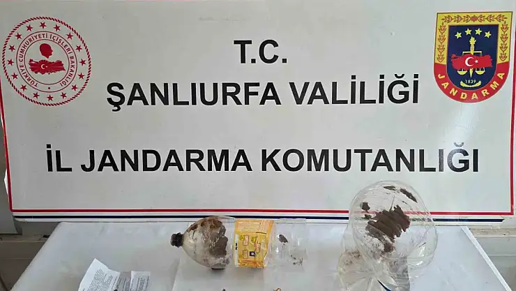 Şanlıurfa'da uyuşturucu madde ele geçirildi
