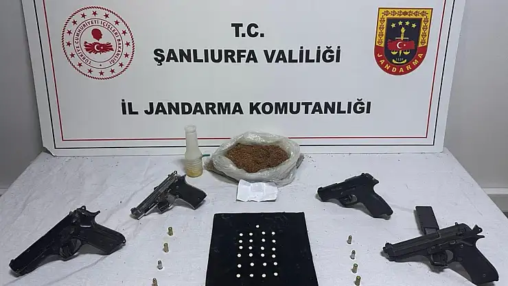 Şanlıurfa'da uyuşturucu operasyonu: 3 gözaltı
