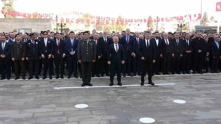 Şanlıurfa ve Adıyaman'da 10 Kasım Atatürk'ü Anma Günü etkinliği