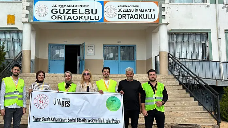 Tarımın Sessiz Kahramanları Projesi Gerger'de öğrencilerle buluştu