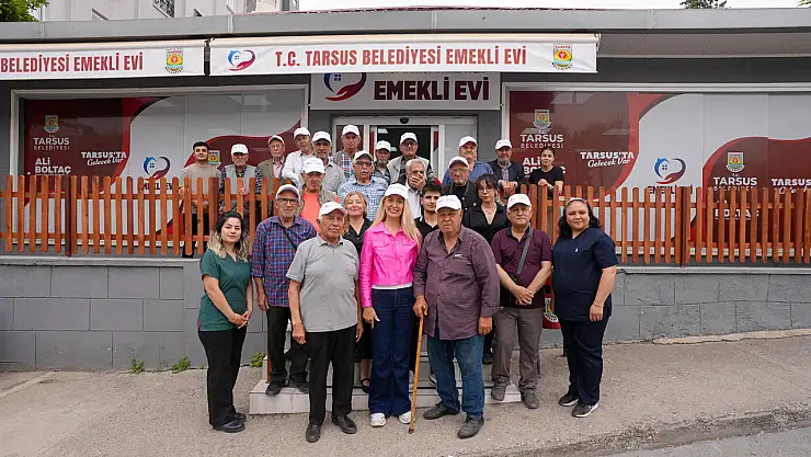 Tarsus Belediyesi'nden emeklilere sağlıklı yaşam desteği