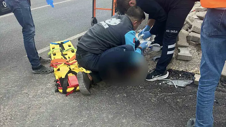 Tır ile motosiklet çarpıştı: 1 ölü
