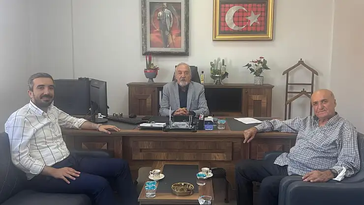 Torunoğlu ve Ersoy'dan Binzet'e hayırlı olsun ziyareti