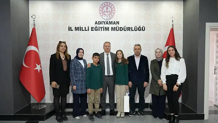 Tosun, Mehmet Akif İnan Ortaokulu öğrenci ve öğretmenlerini ağırladı