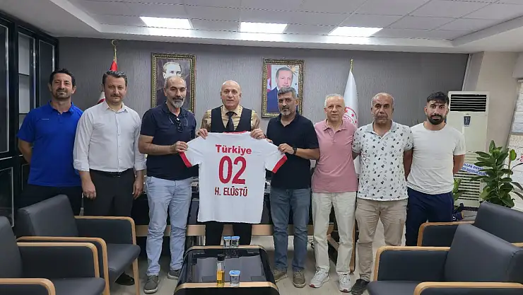 TÜFAD Heyetinden Elüstü'ne ziyaret