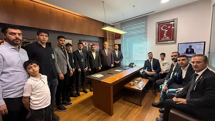 TÜGVA Adıyaman heyetinden Milletvekili Özhan'a ziyaret