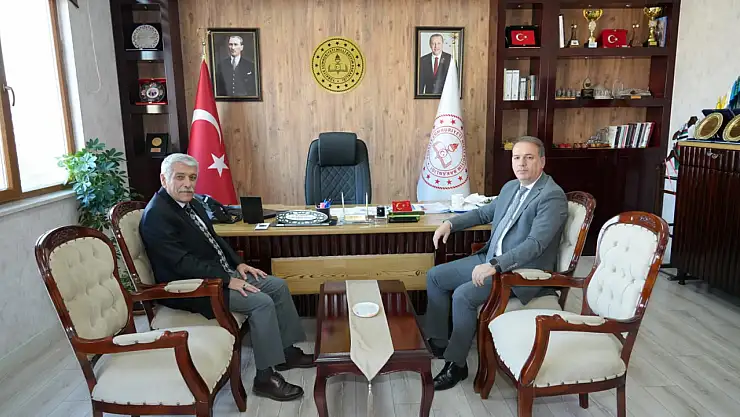 Türk Eğitim-Sen'den İl Millî Eğitim Müdürü'ne Vefa Ziyareti