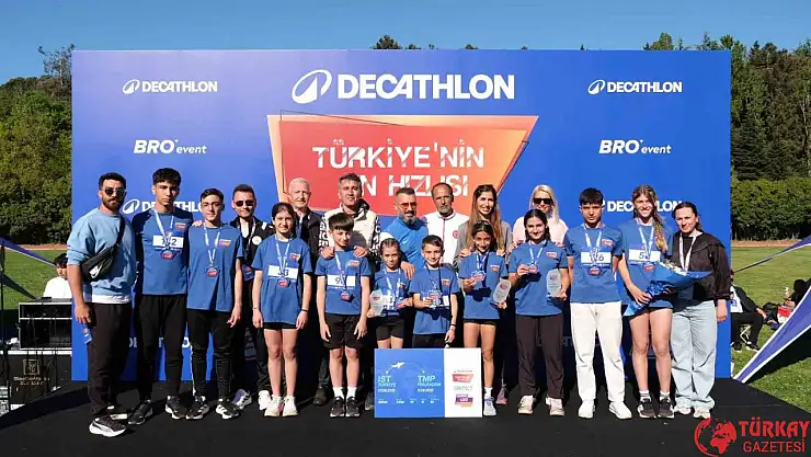 Türkiye'nin en hızlı çocukları belli oldu