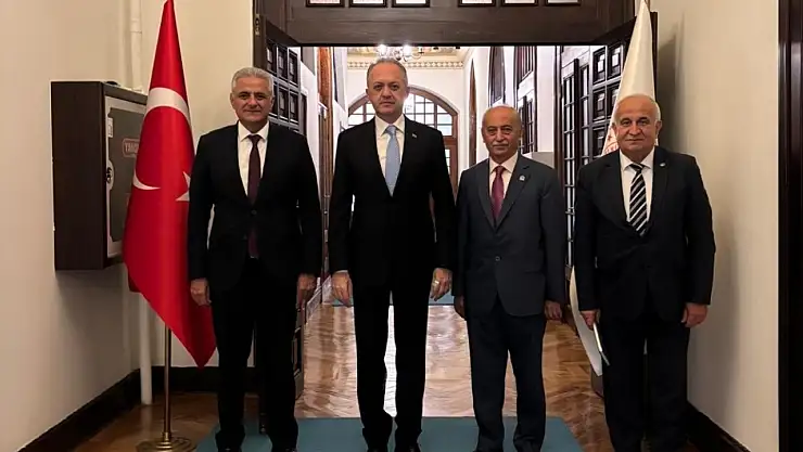 TÜRKTOB Başkanı Güler, Kültür ve Turizm Bakan Yardımcısı Yazgı ile görüştü