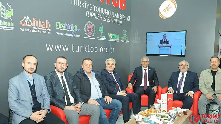 TÜRKTOB, Konya tarım fuarında ziyaretçi akınına uğruyor