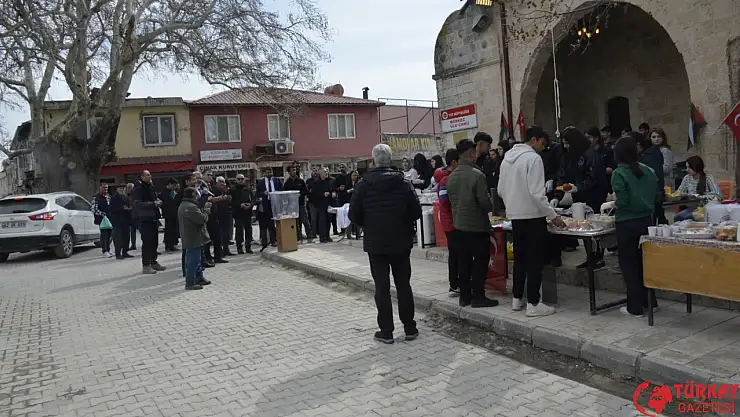 Tut'ta Tüm Okullarda Gazze İçin Yardım Kermesi Düzenlendi