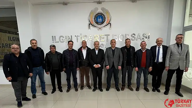 TYAB Heyetinden Ilgın Ticaret Borsası'na ziyaret