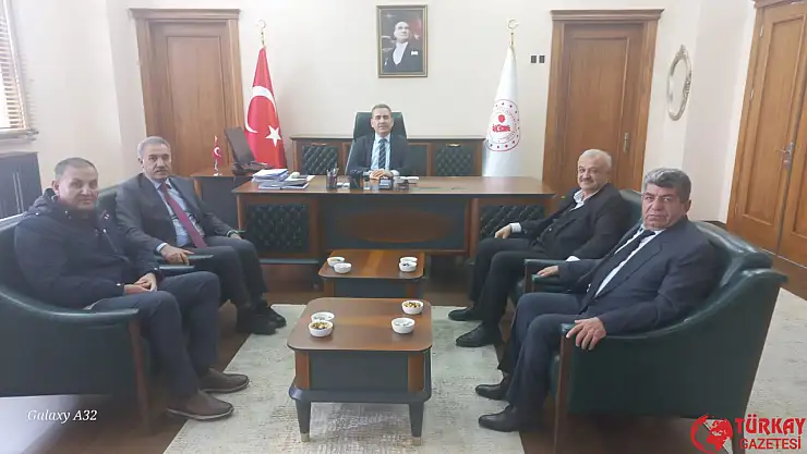 TYAB Heyetinden Konya Meram kaymakamına ziyaret