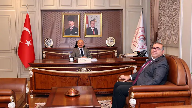 Vakfılar Bölge Müdürü Palalı'dan Vali Varol'a ziyaret