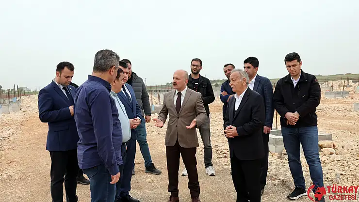 Vali Varol Adıyaman OSB Tekstil Kentte incelemelerde bulundu