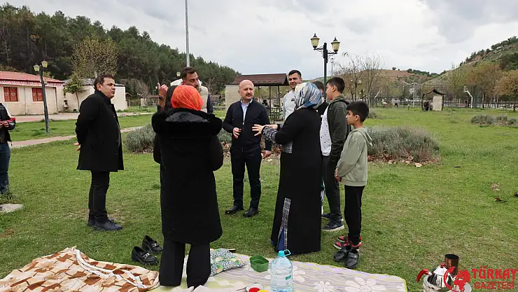 Vali Varol Beşpınar Vadisi mesire alanında incelemelerde bulundu