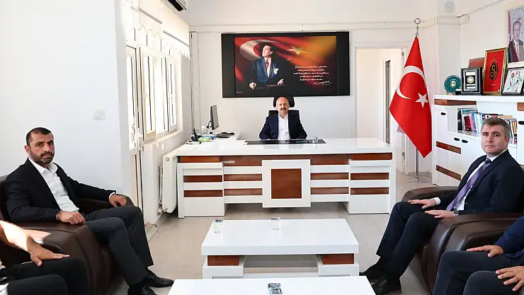 Vali Varol'dan Gerger Kaymakamlığına ziyaret