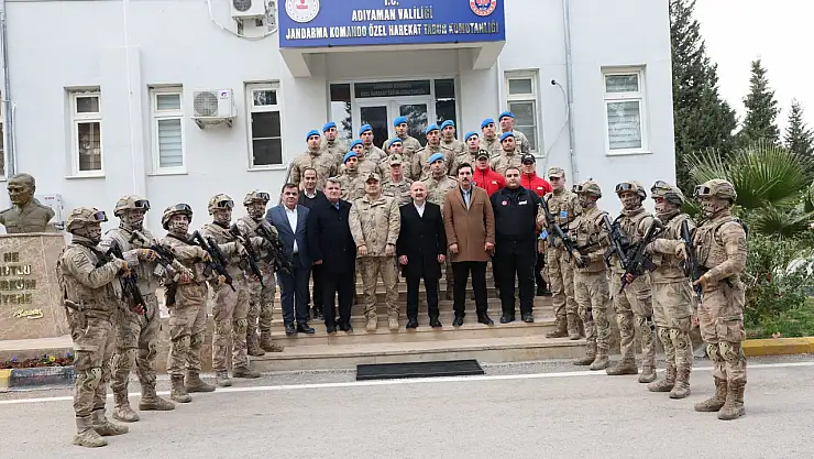 Vali Varol'dan Jandarma Özel Harekat Taburuna ziyaret