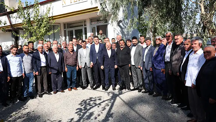 Vali Varol Kahta'da muhtarlarla bir araya geldi