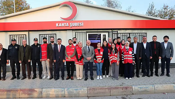 Vali Varol: Kahta Kızılay yeni hizmet merkezi ilçemize hayırlı olsun