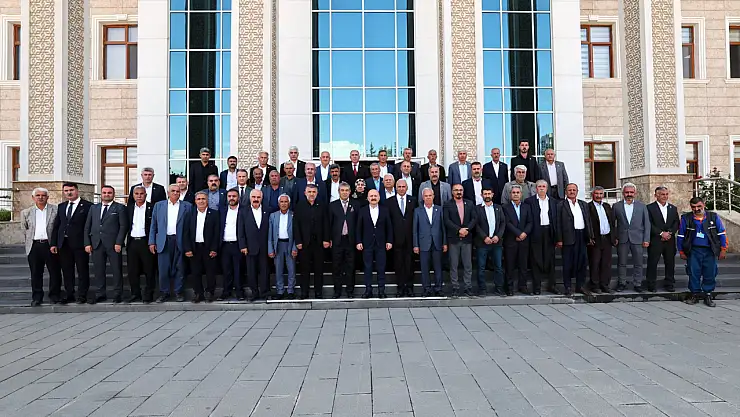 Vali Varol Muhtarları ağırladı