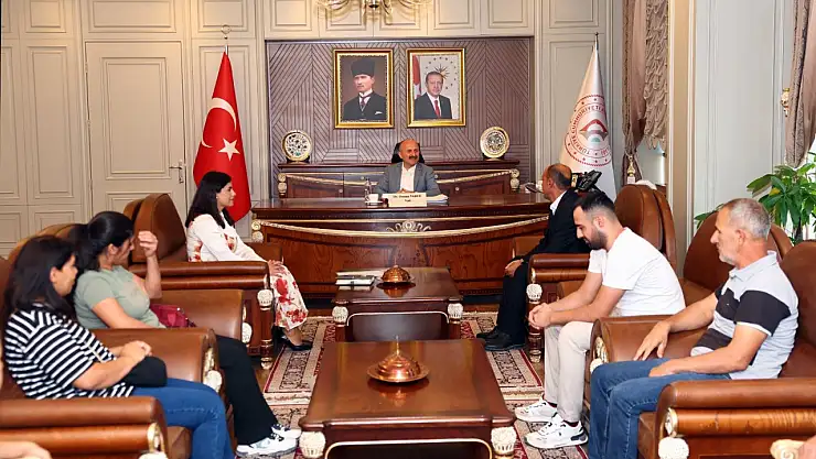 Vali Varol Şehit ailelerini ağırladı