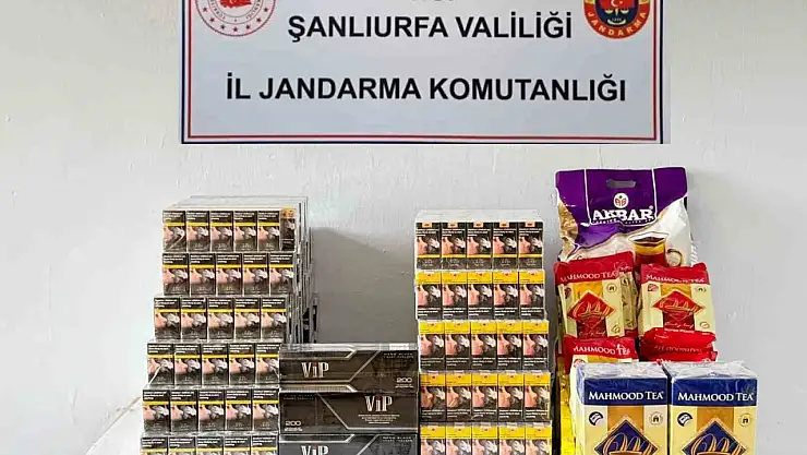 Viranşehir'de jandarma ekipleri kaçakçılığa geçit vermedi