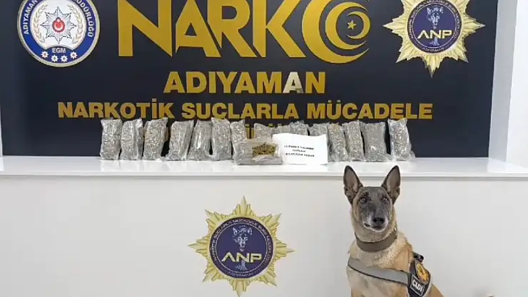 Adıyaman'da yakıt deposundan uyuşturucu çıktı