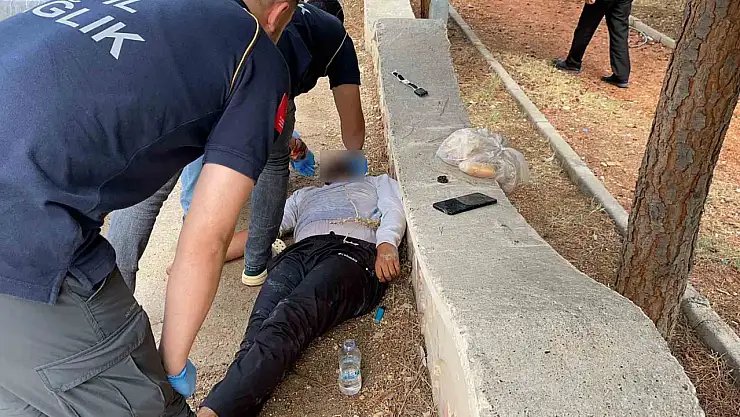 Adıyaman'da hareketsiz yatan şahıs polis ekiplerini harekete geçirdi