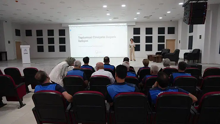 Zabıta Personeline 'Toplumsal Cinsiyete Duyarlı İletişim Eğitimi'