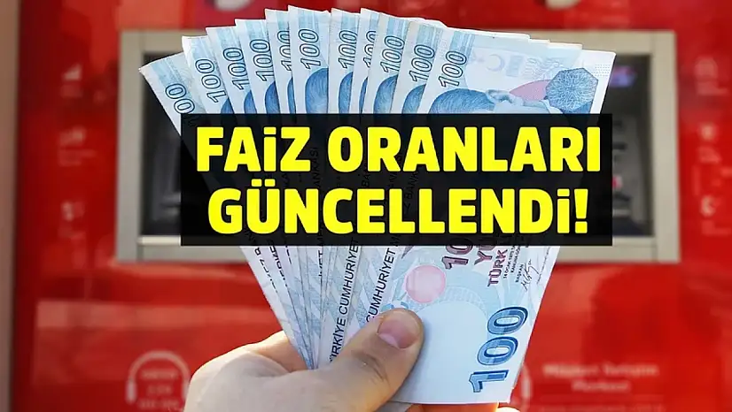 32 günlük mevduat faizleri güncellendi