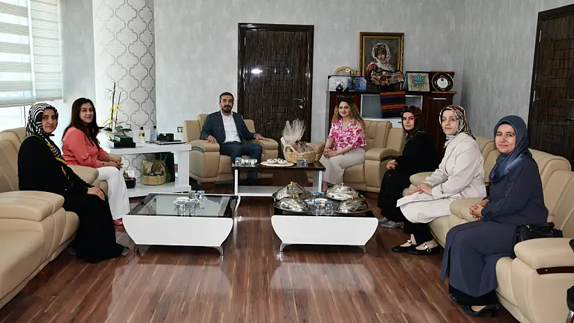 Adıpayam Kadın Girişimciler Kooperatifi üyelerinden Torunoğlu'na ziyaret