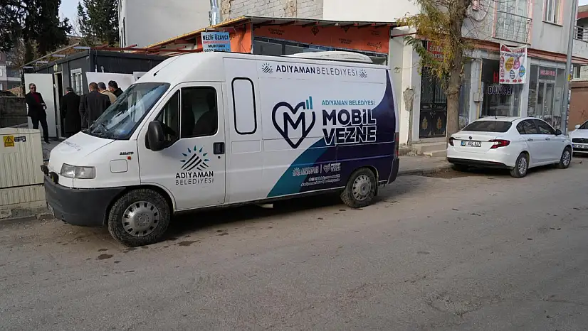 Adıyaman Belediyesi Mobil Vezne Hizmeti başladı