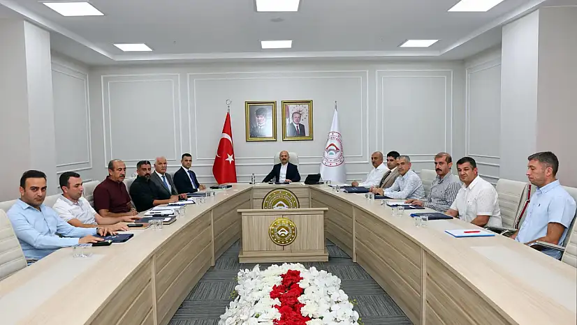 Adıyaman'da alt ve üstyapı hizmetleri değerlendirildi